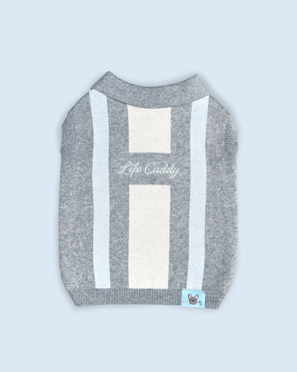 OG Cotton/Cashmere Dog Polo (Heather Gray) PRE-ORDER