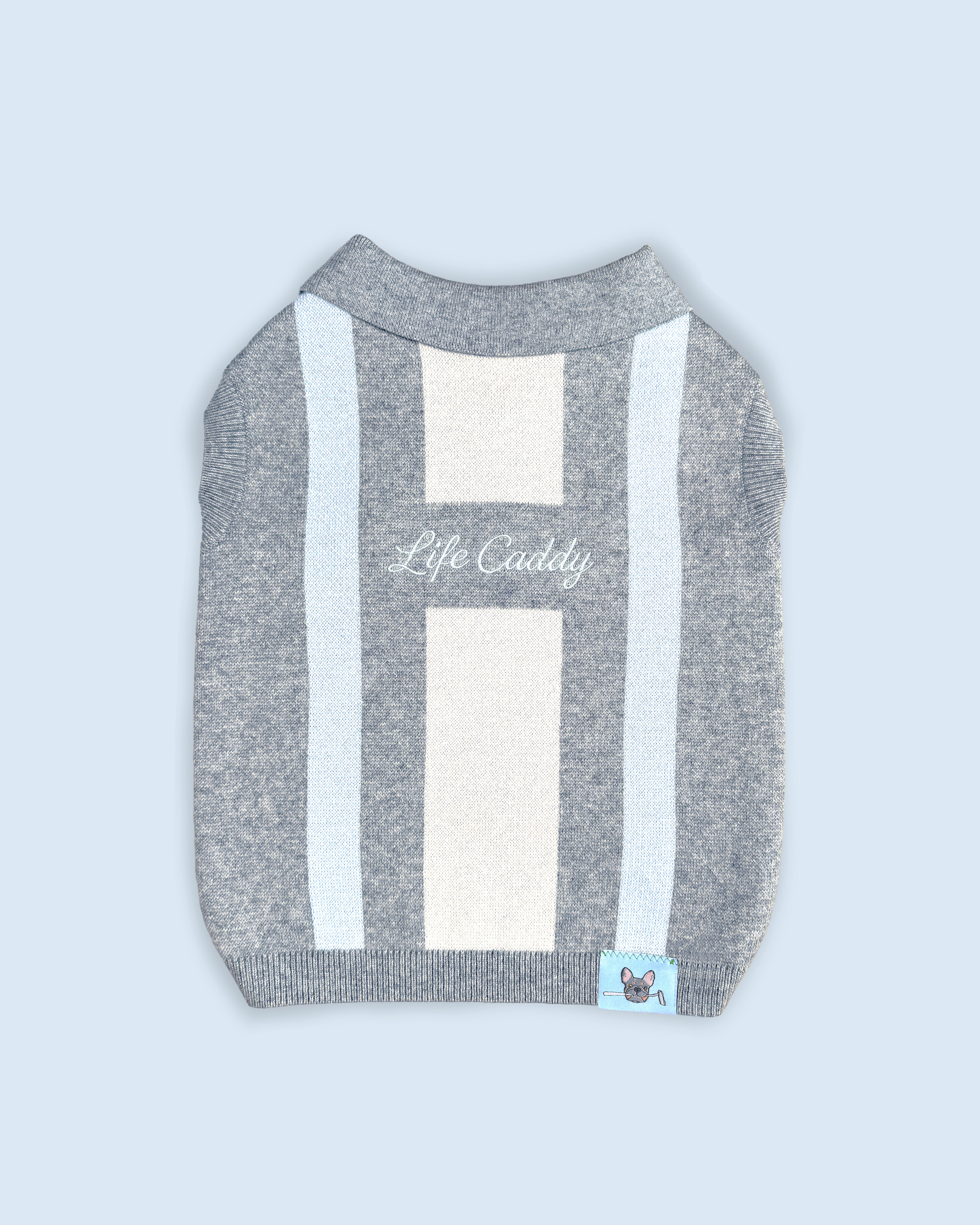 OG Cotton/Cashmere Dog Polo (Heather Gray) PRE-ORDER