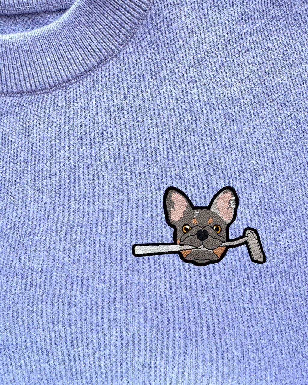 OG Cotton/Cashmere Sweater (Heather Lilac) WAITLIST