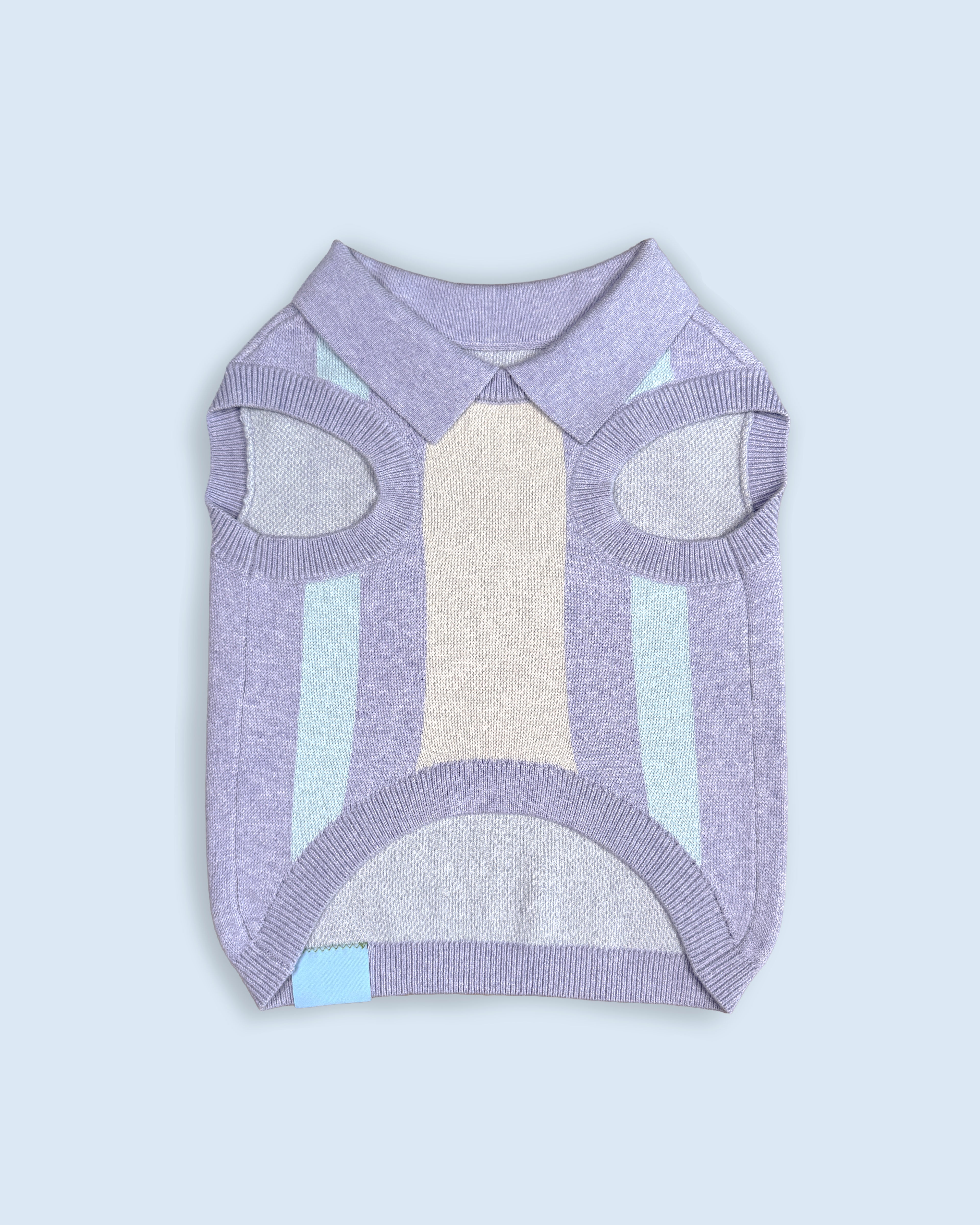 OG Cotton/Cashmere Dog Polo (Heather Lilac) PRE-ORDER